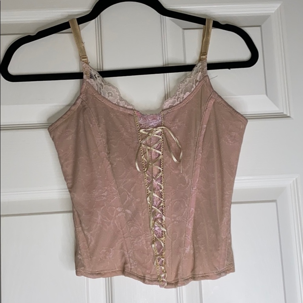 Vintage Renaissance style fairy corset